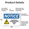Signmission Electrically Classified Area, 18 in W x Rectangle, Aluminum OS-2PACK-NS-A-1218-L-11704 - alternate 6
